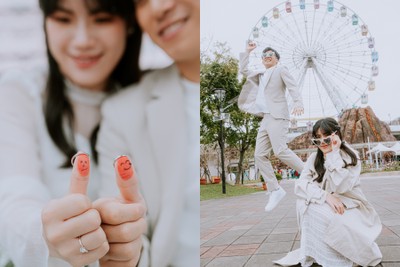 《台北結婚登記攝影紀錄》擇偶條件：一起玩、一起鬧，一起陪你當孩子的人！