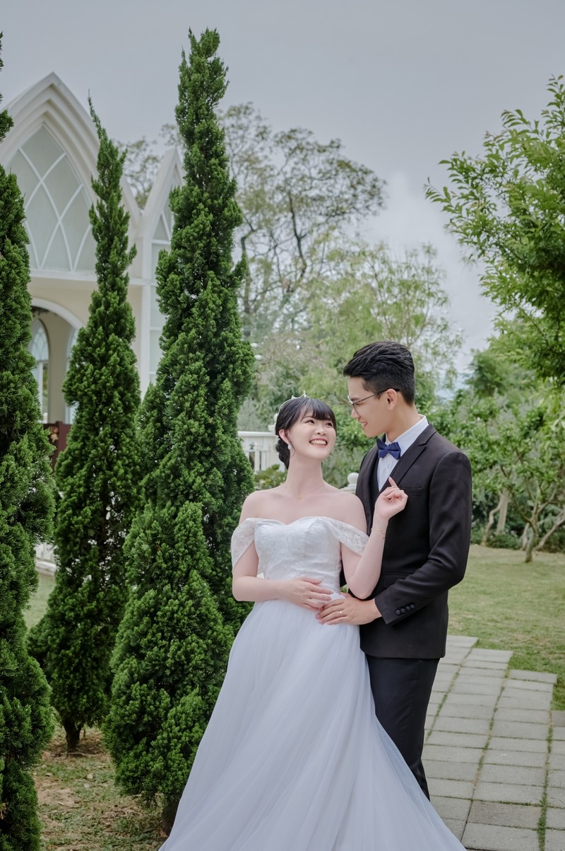 婚紗相 推薦 比堤婚紗 推薦客人：Mr. Wu＆Mrs. Lin 裹臂式白紗