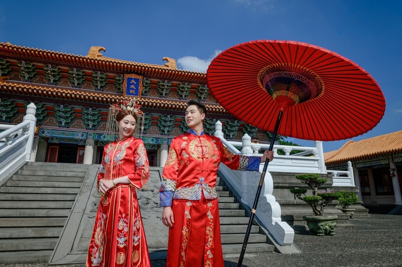 試婚紗 禮服 推薦 比堤婚紗 推薦客人：育昇＆筱瑄 秀禾服