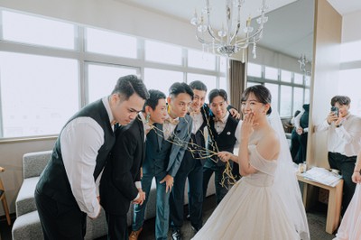 《新北婚禮攝影》我們的婚禮，一半是感動，一半是大笑的歡樂