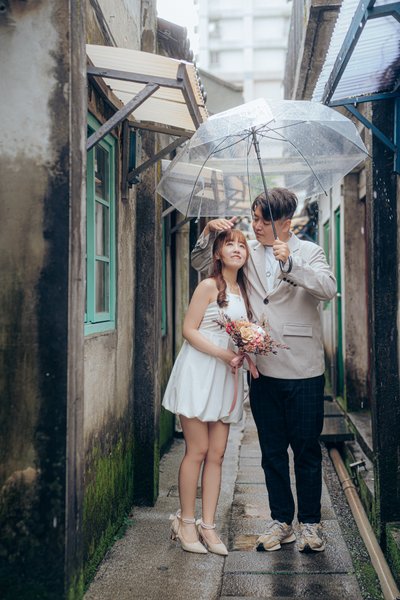 《台北結婚登記攝影紀錄》這場可愛的結婚登記從紅通通的手指開始