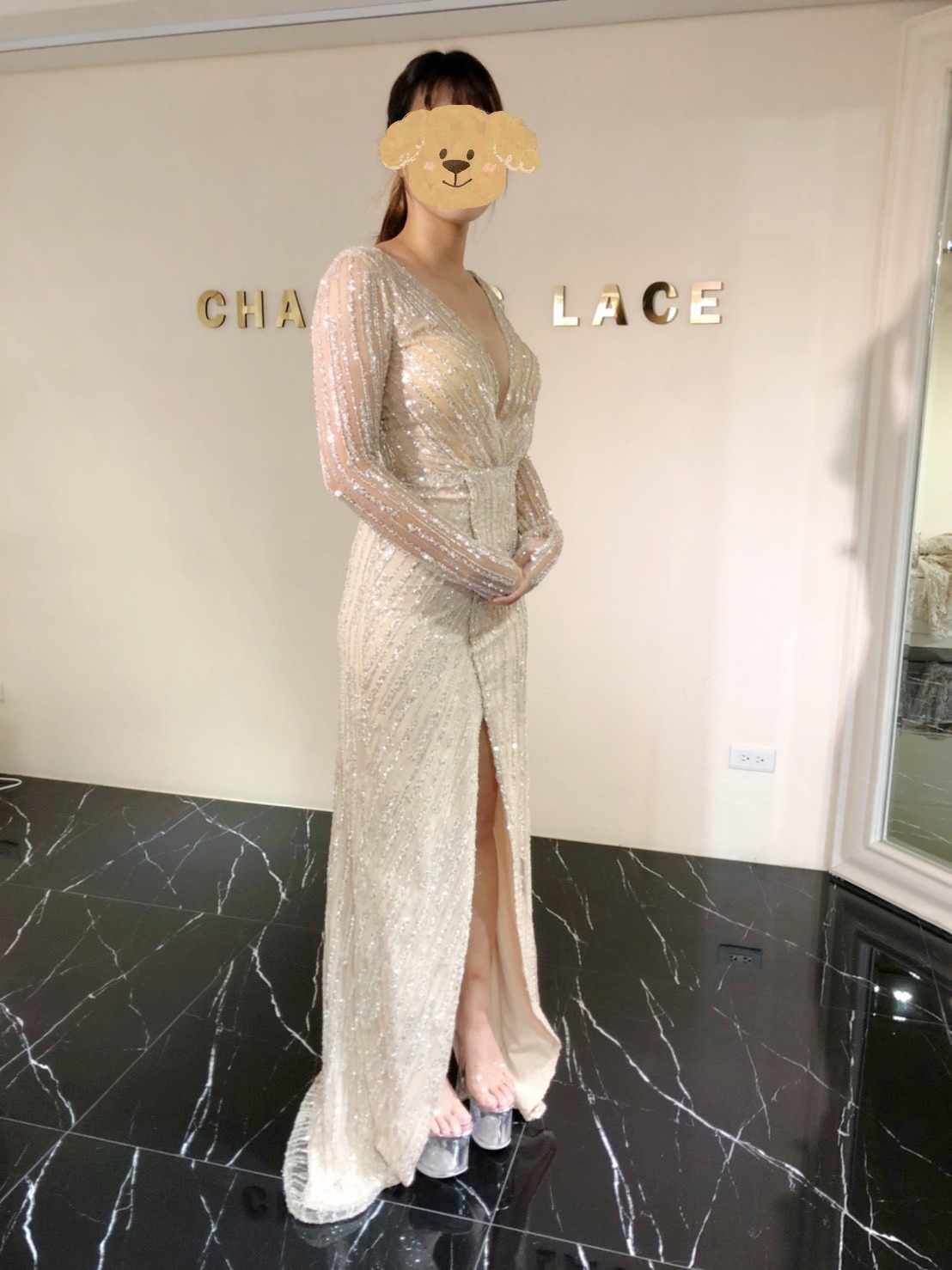 Charming.Lace迷人的訂製手工婚紗 試穿心得-婚禮廠商評價