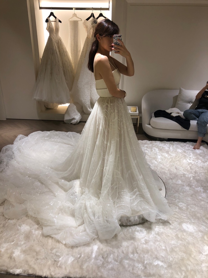 蒂米琪nicole felicia婚纱试穿