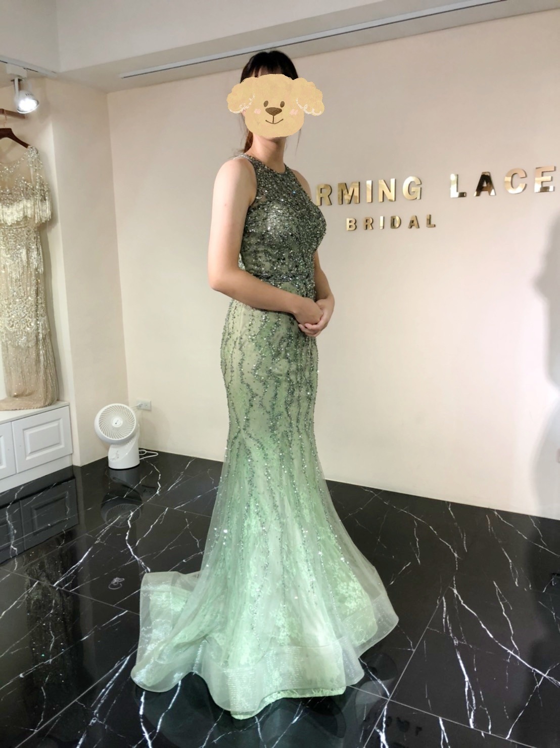 Charming.Lace迷人的訂製手工婚紗 試穿心得-婚禮廠商評價