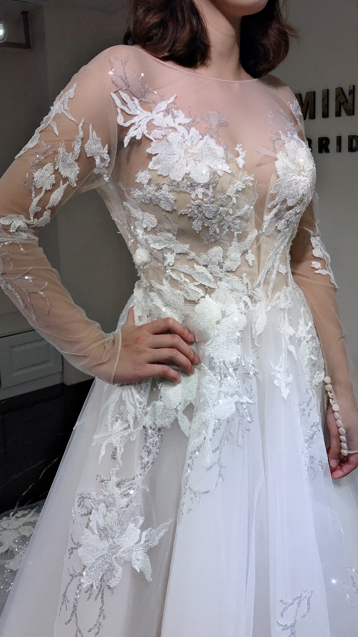 Charming.Lace迷人的訂製手工婚紗 試穿心得-婚禮廠商評價