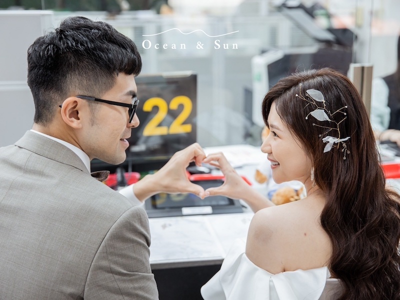 登記結婚獻禮！北市新人限定「結婚登記攝影優惠」＋最美戶政背板解鎖