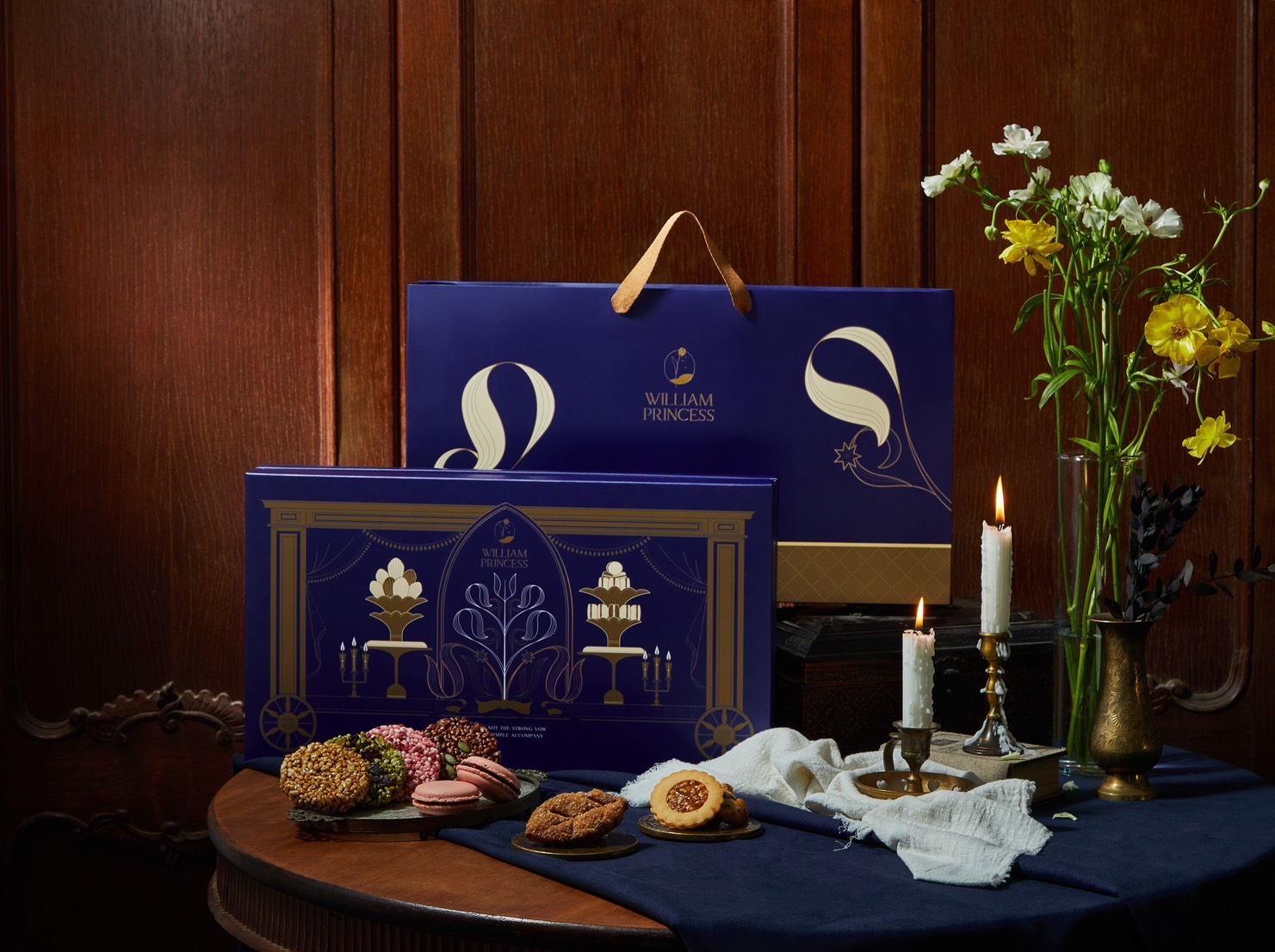 圖/ 威廉公主-中西合併喜餅禮盒