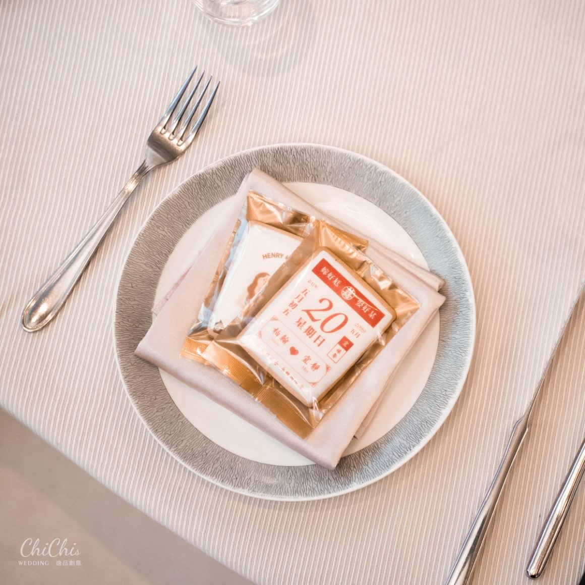 中式婚禮日曆糖霜客製餅乾日曆糖霜客製餅乾