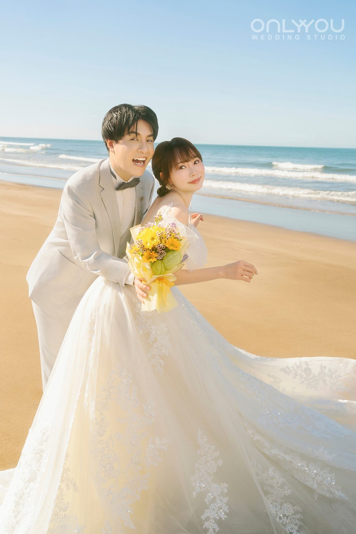 唯你婚紗-公主風蕾絲透膚