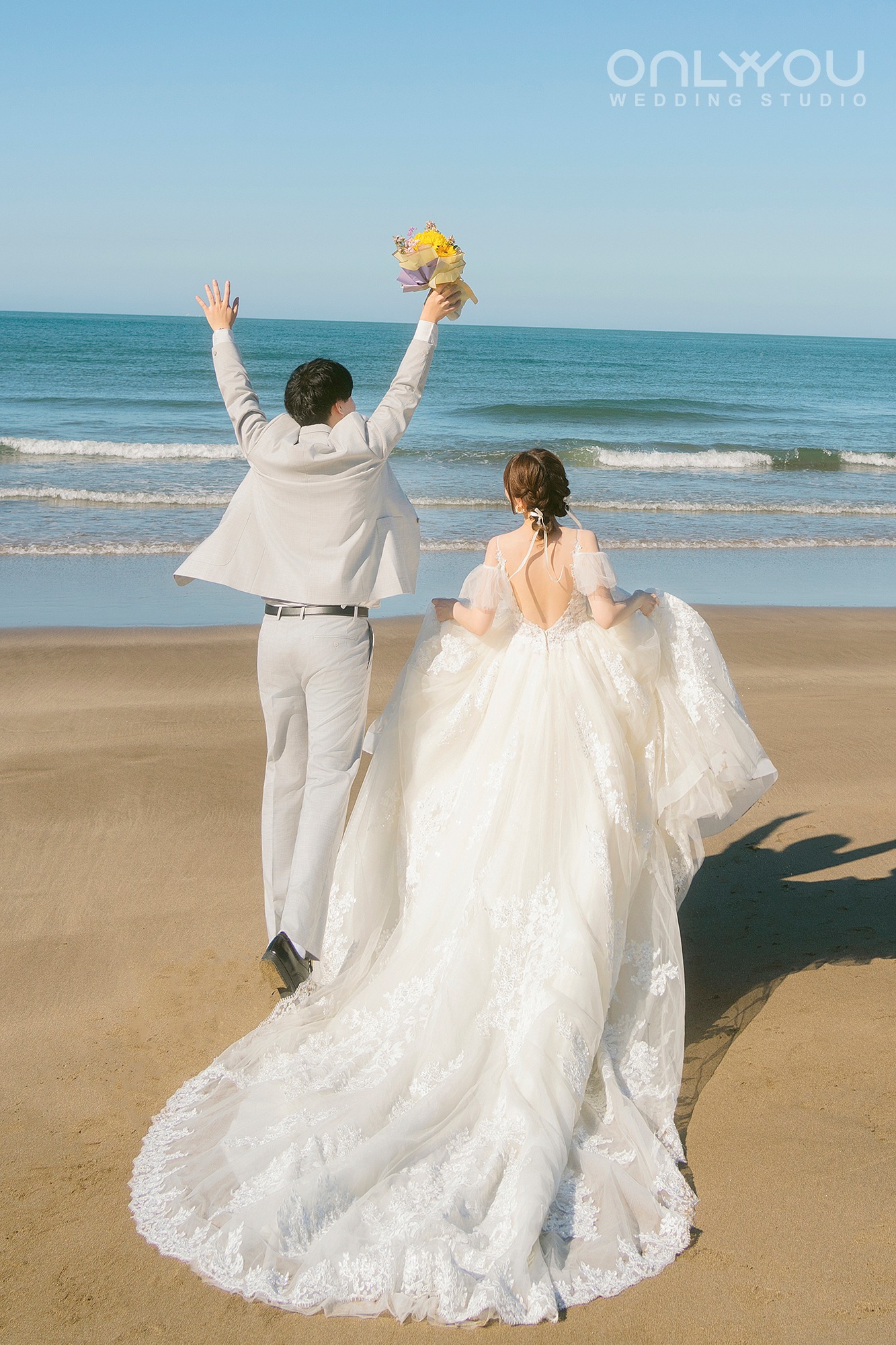 唯你婚紗-公主風蕾絲透膚