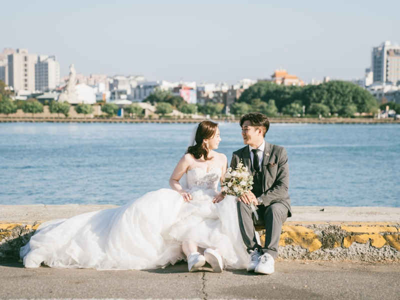 大偉的異想世界 鹽系婚紗照