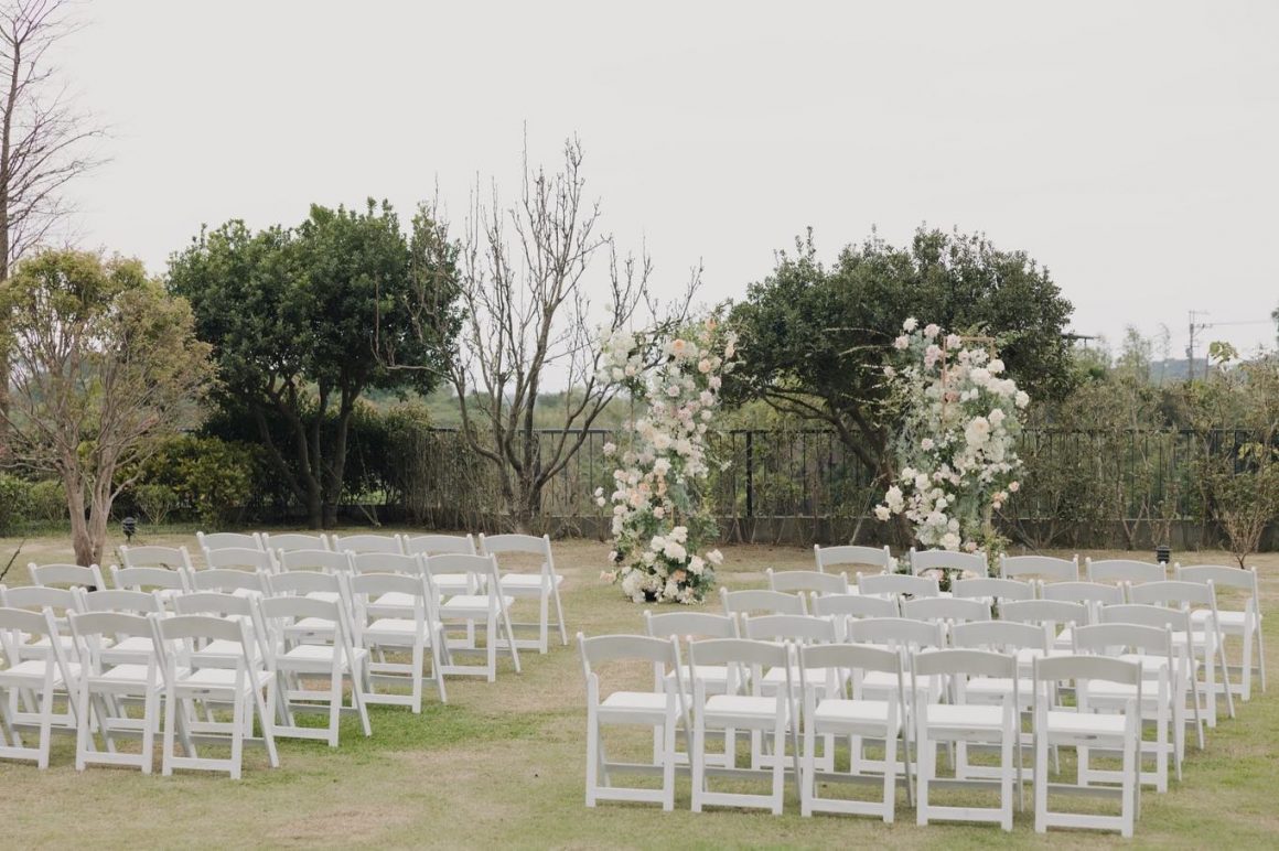 在台中的Polly's Garden 1970 玻琍花園辦小婚禮