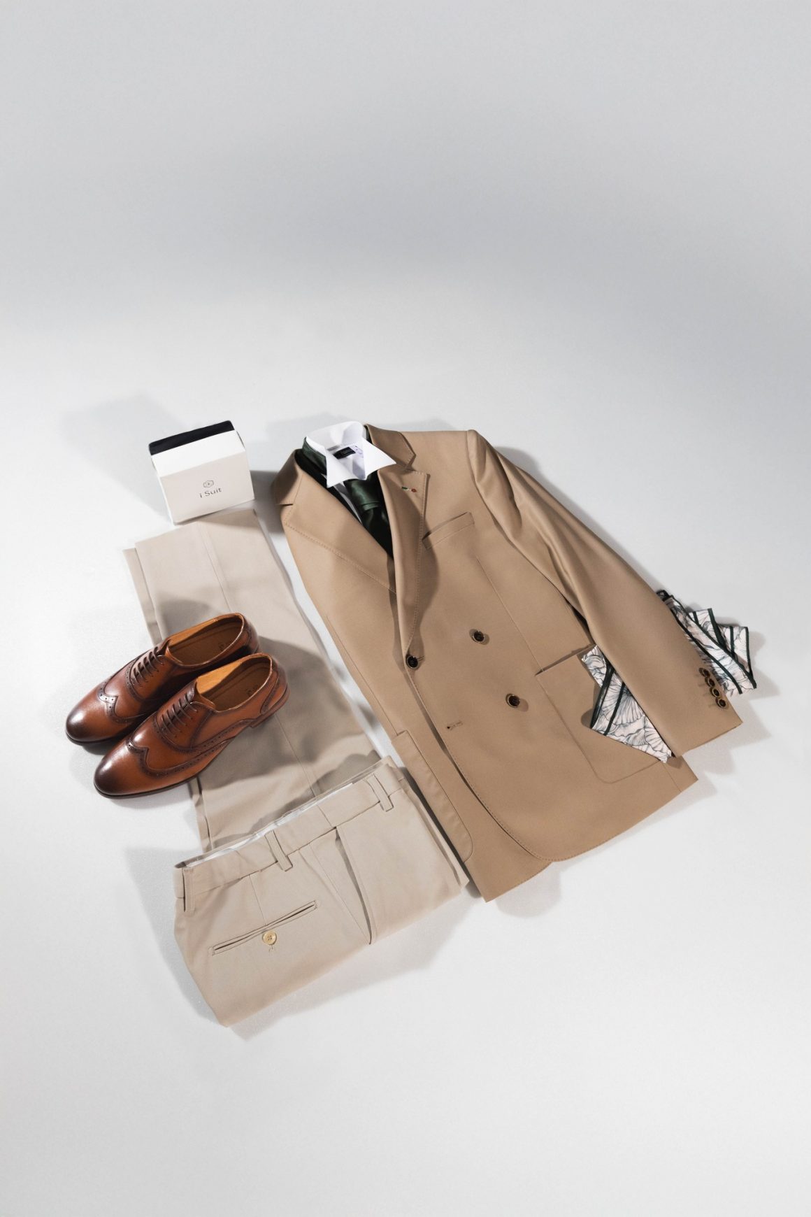 伴郎西裝配件-isuit 科技西服