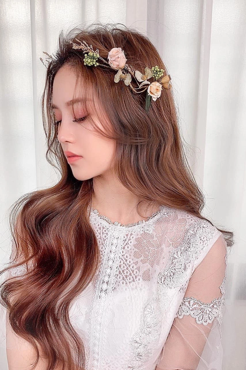 花環新娘造型