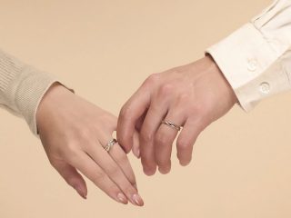 鉑金白金婚戒首圖