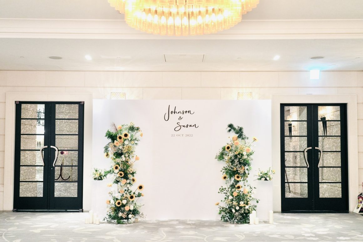 韓系婚禮靈感:婚禮佈置