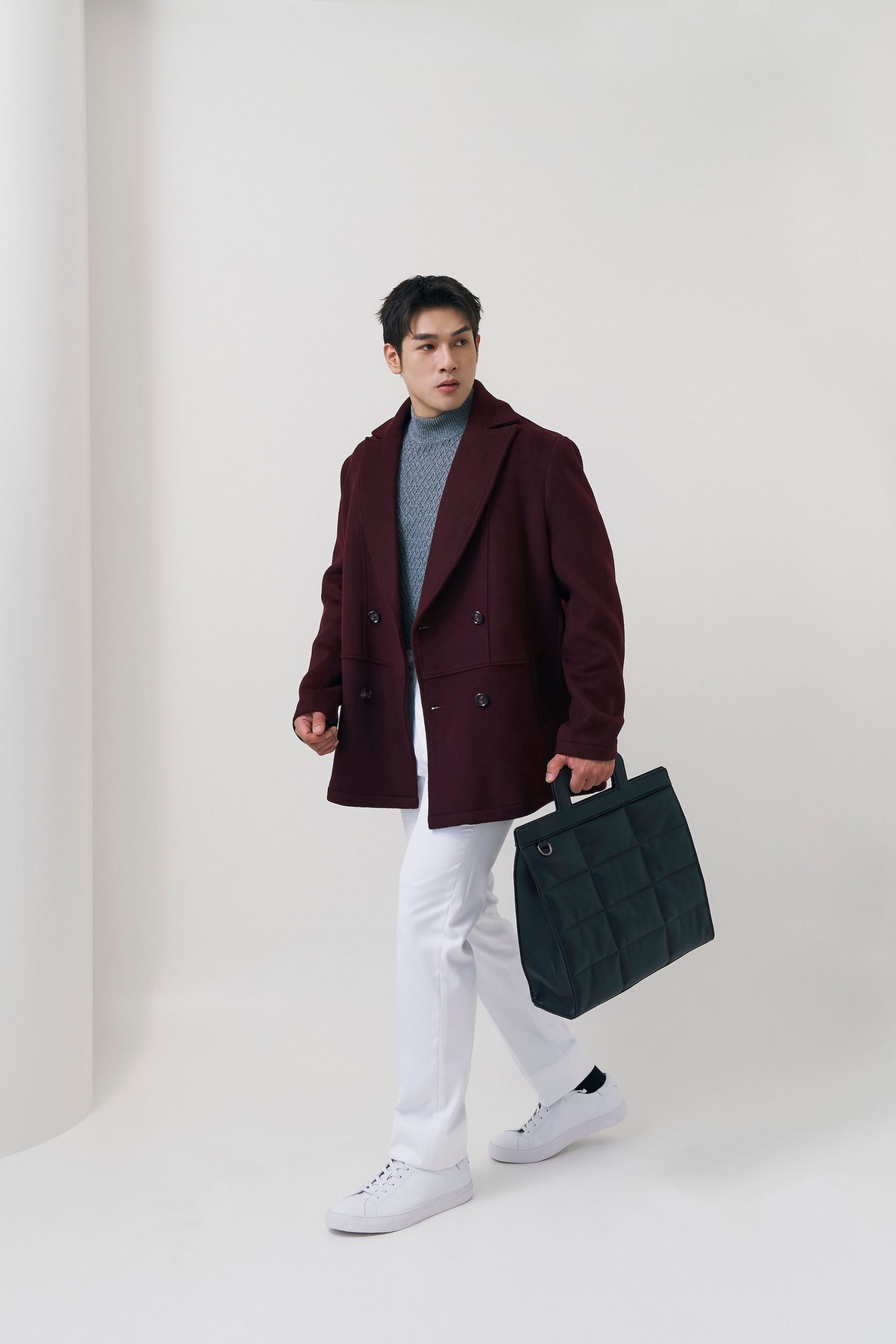 iSuit 酒紅色西裝