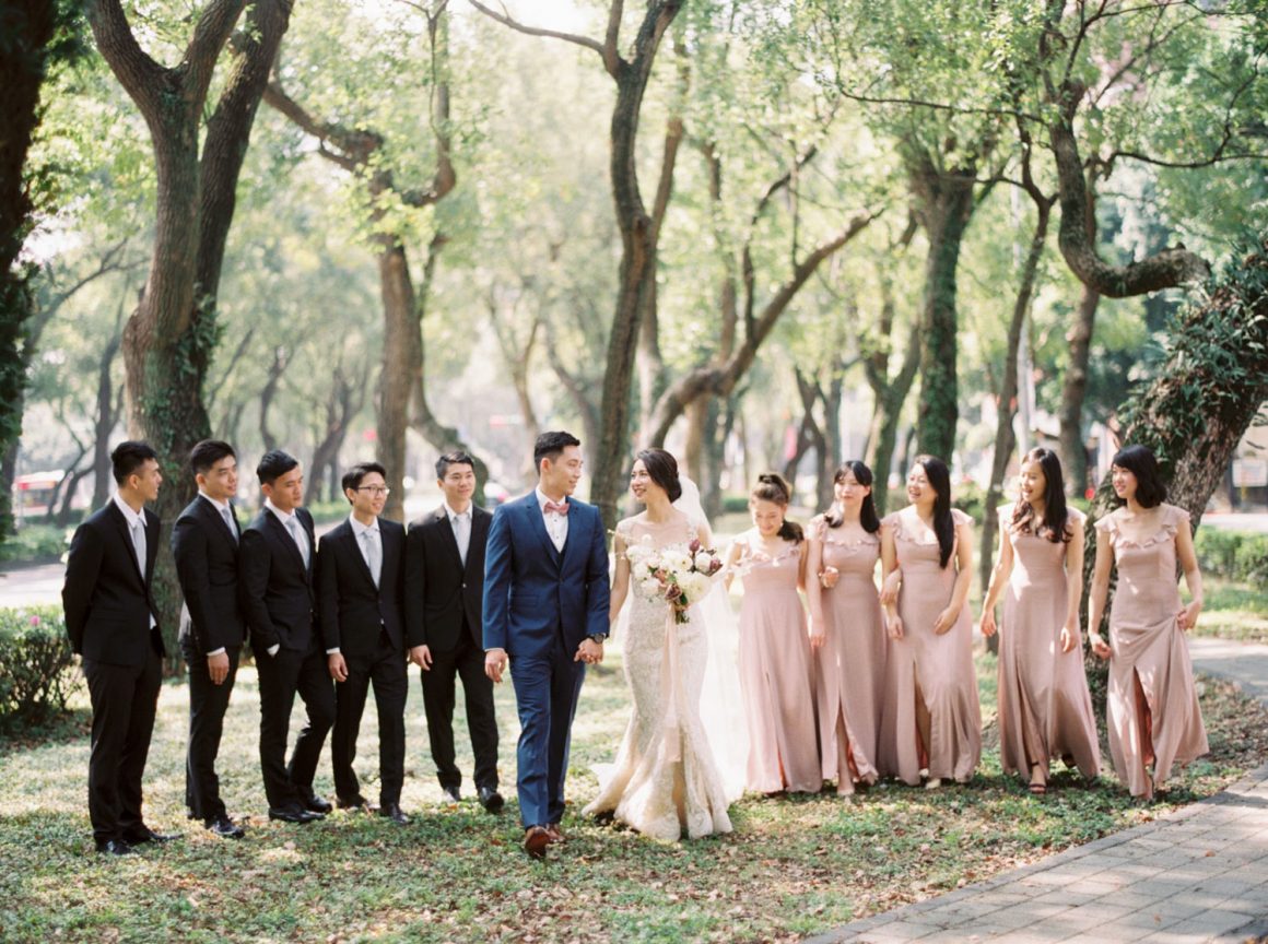 翡麗詩教堂婚禮dress code粉色