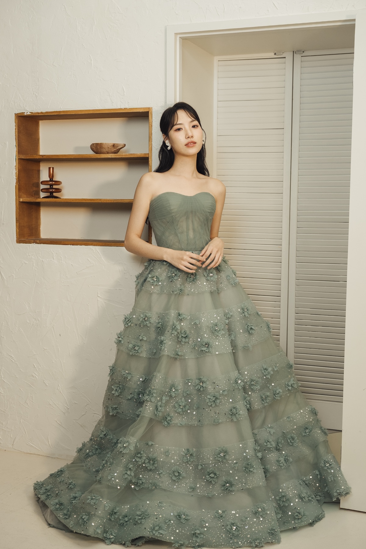 念念婚紗巴斯克腰線