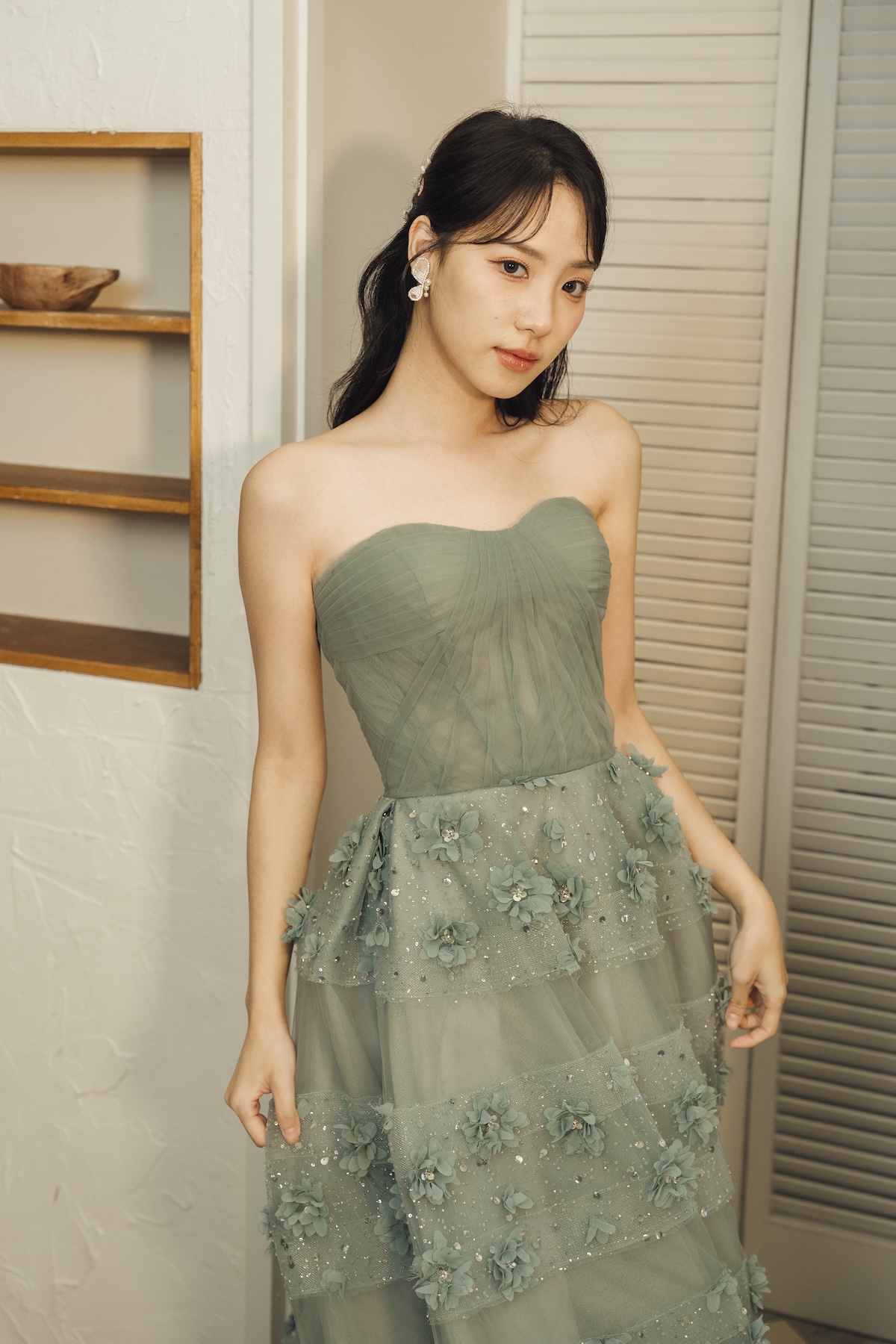 念念婚紗巴斯克腰線