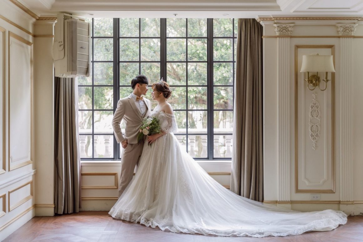 棉花糖女孩婚紗