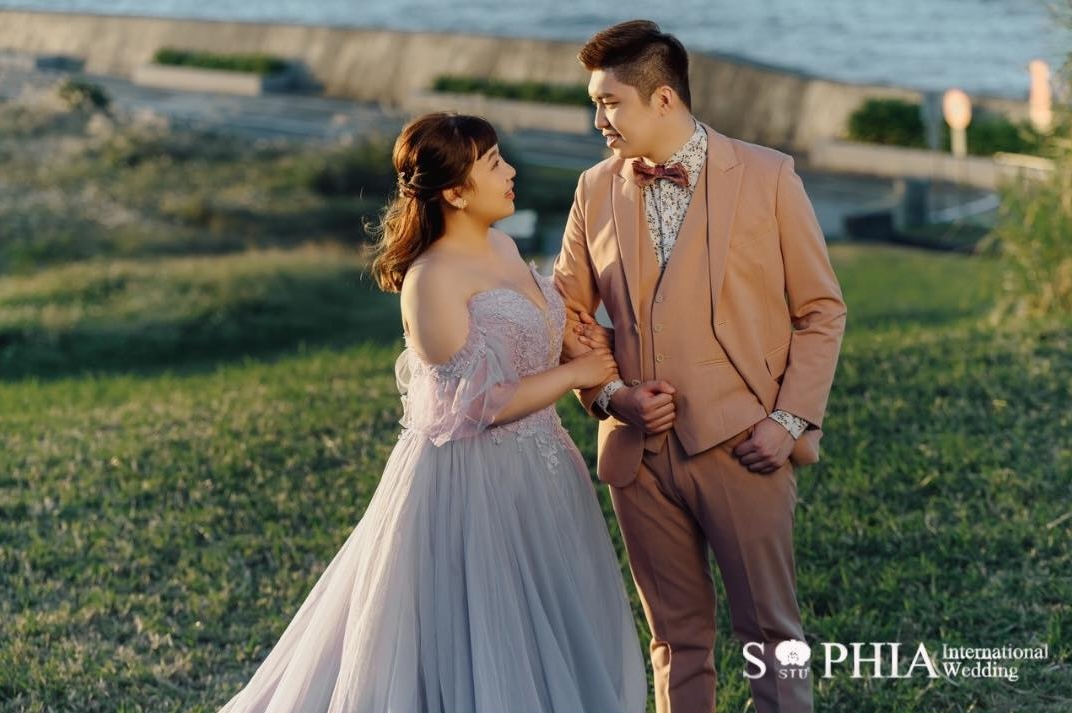 棉花糖女孩婚紗