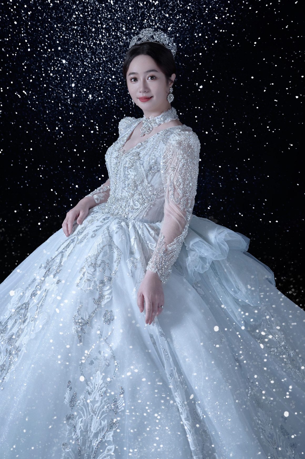 棉花糖女孩婚紗