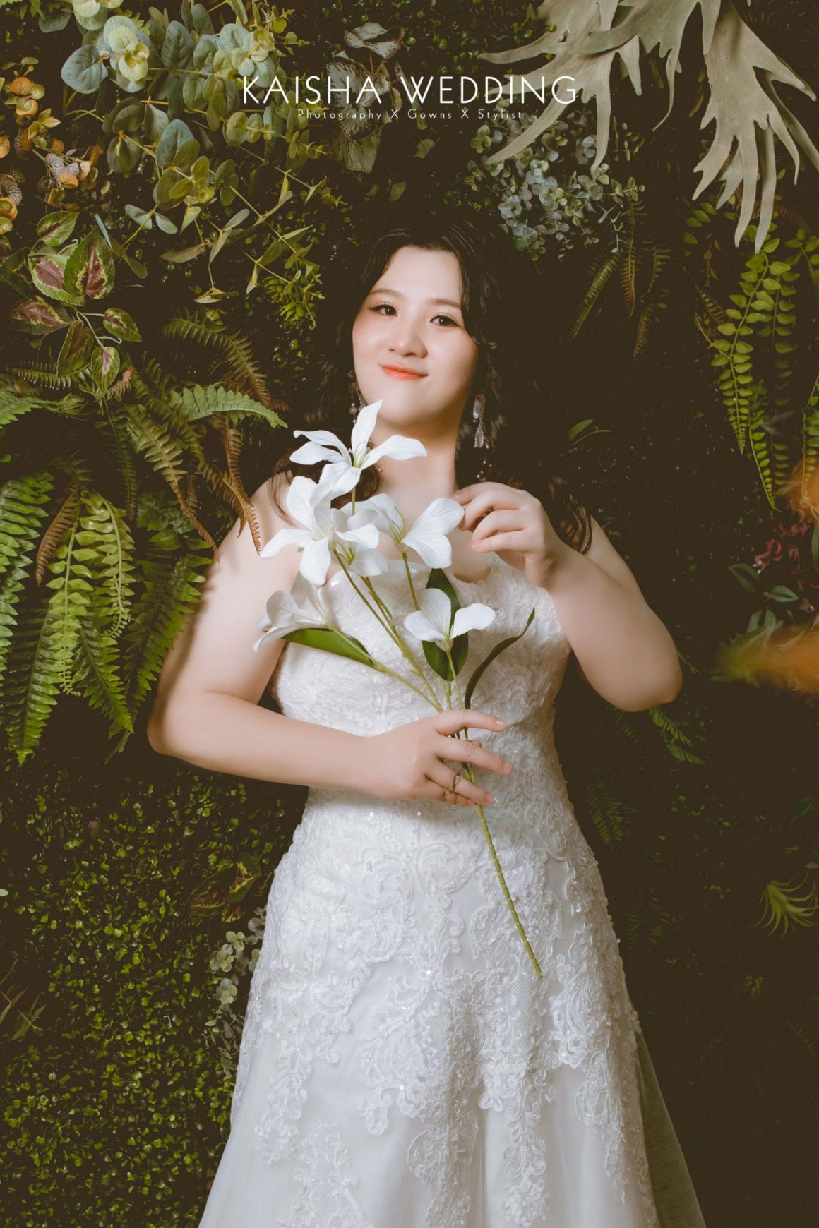 棉花糖女孩婚紗